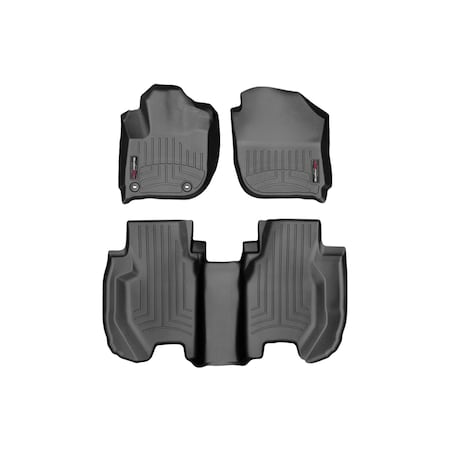 Weathertech Front and Rear Floorliners, 44705-1-2 44705-1-2